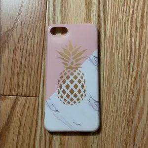 iPhone 6 Pineapple Marble Case